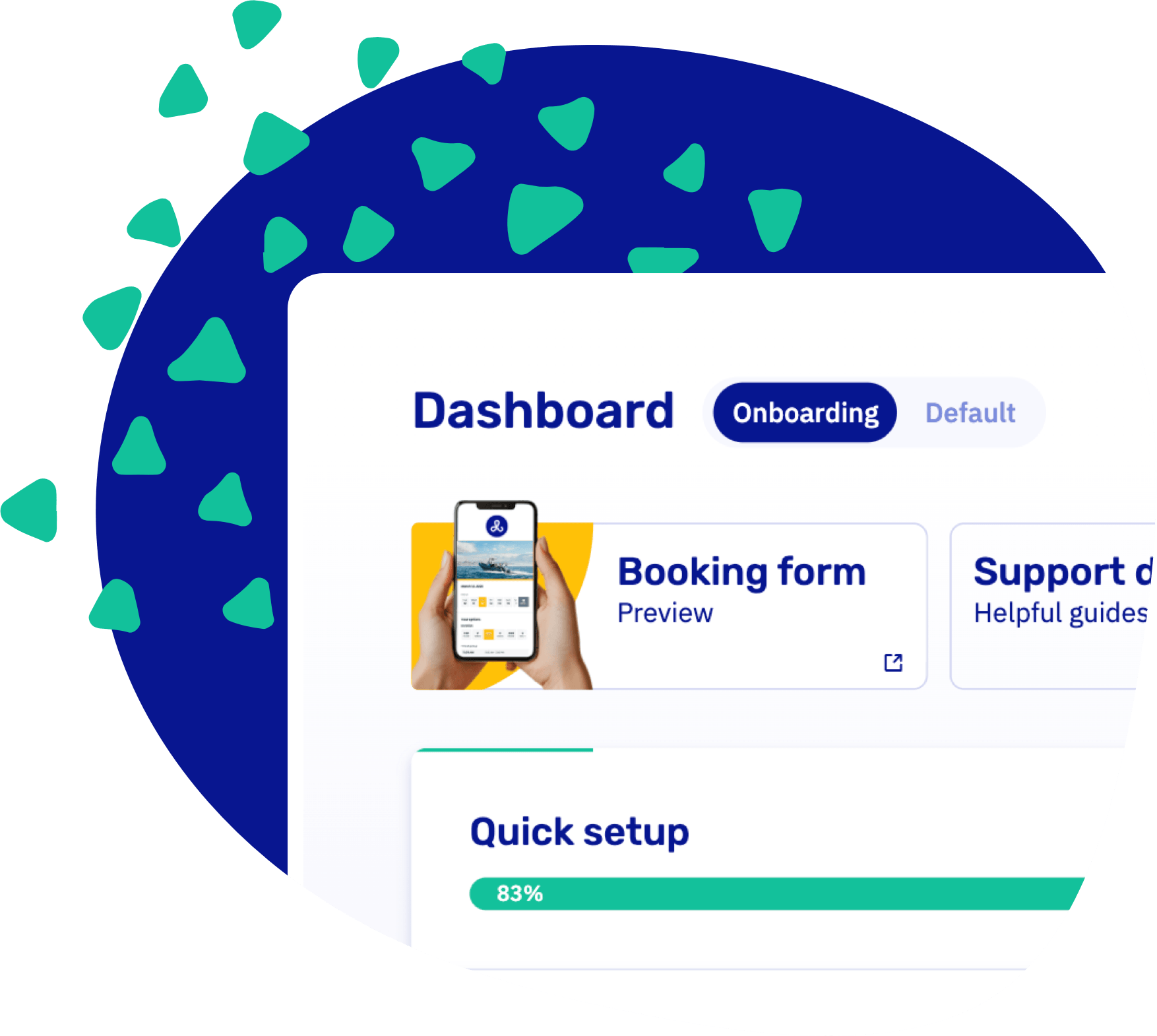 Onboarding dashboard